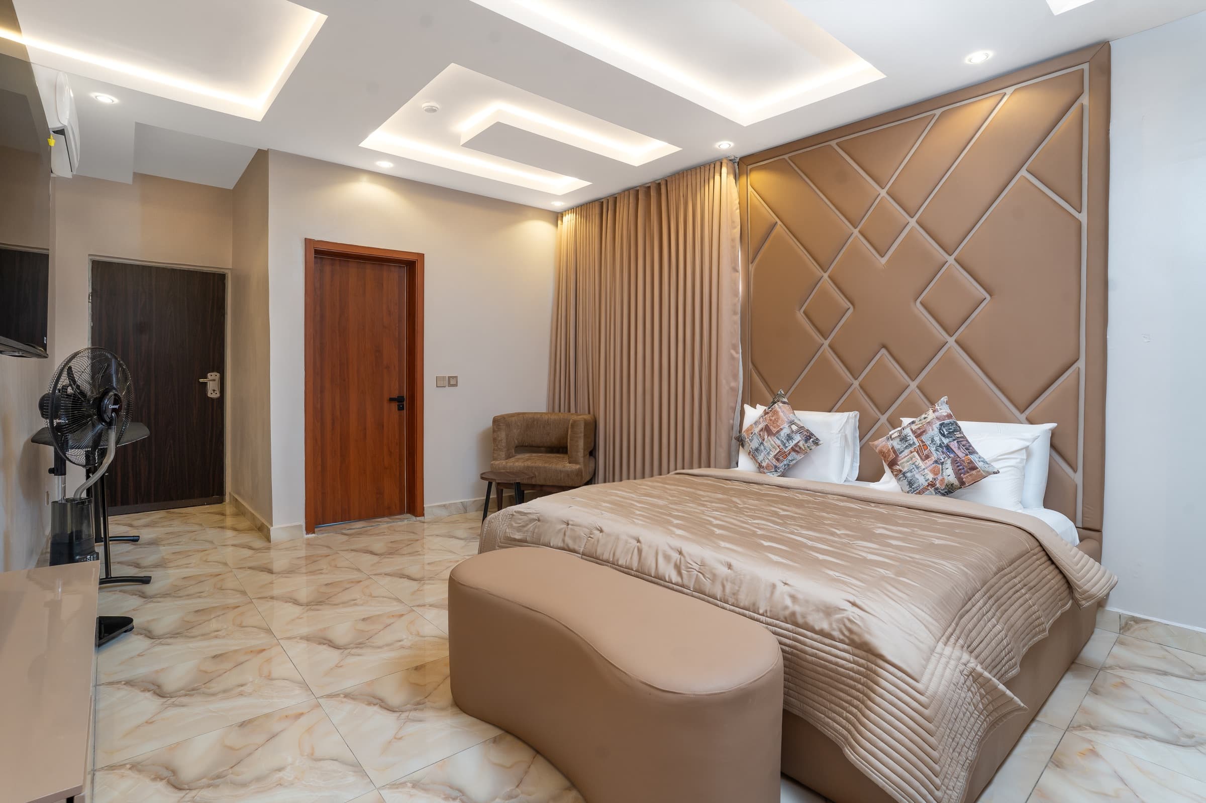 Interior detail at Yordson Apartments